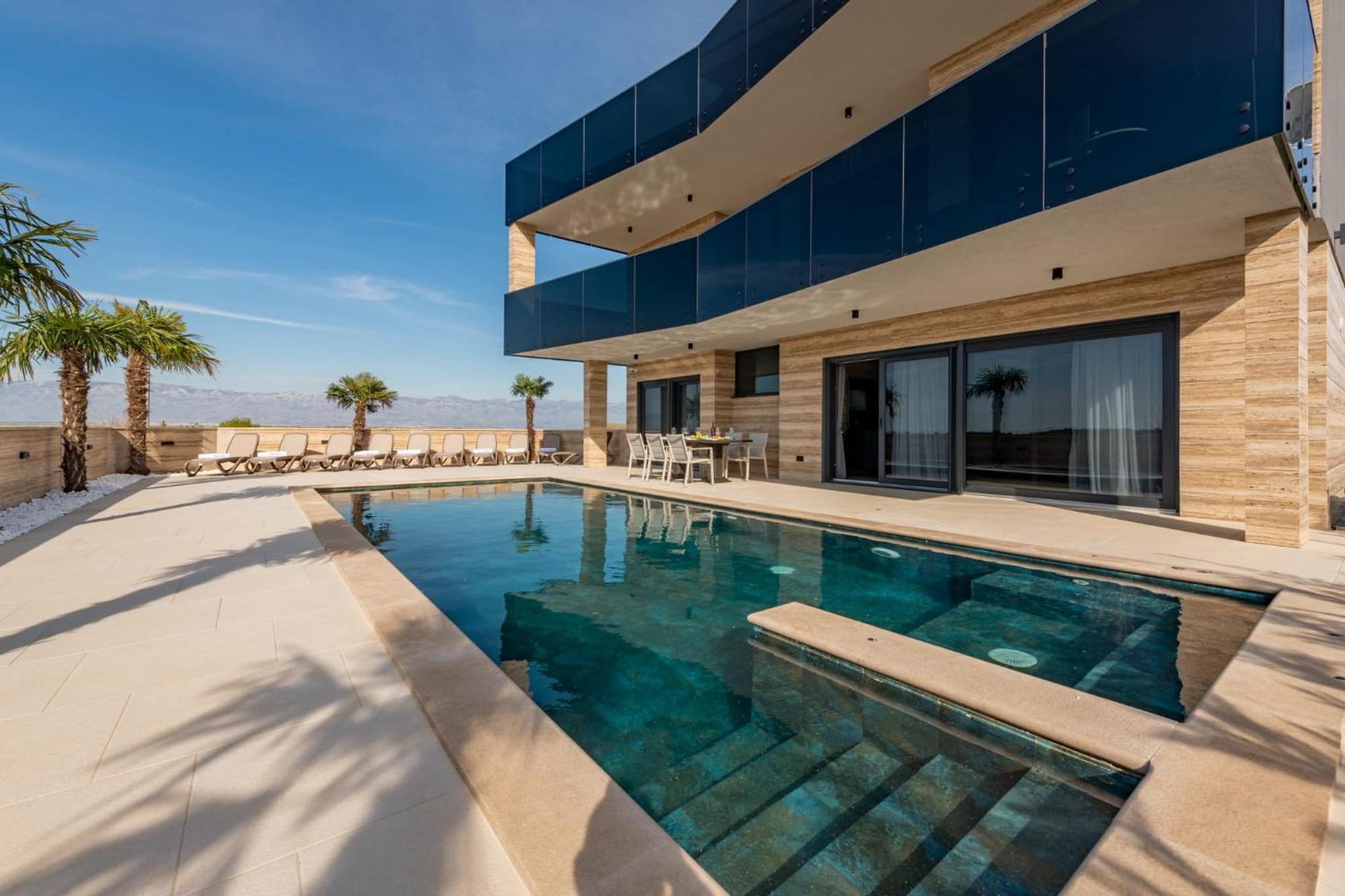Crowonder Travera 3 With Heated Swimming Pool - Crowonder Luxury Rent Privlaka (Zadar)